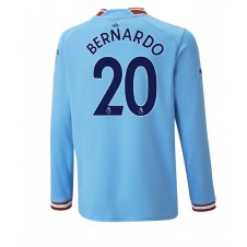 Manchester City Bernardo Silva #20 Hjemmedrakt 2022-23 Langermet